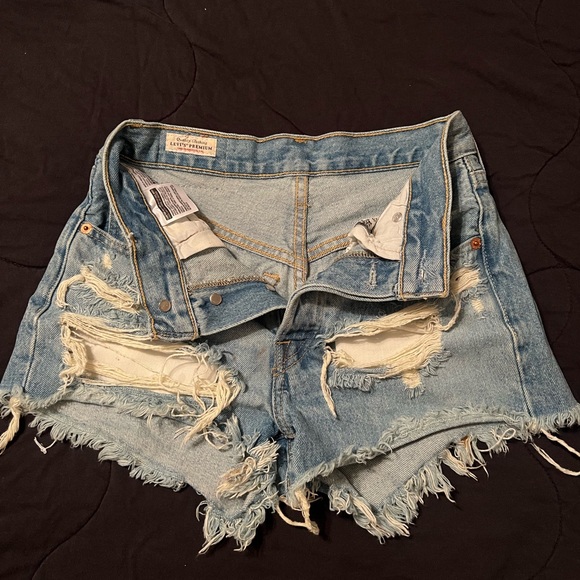 Levi's Pants - Levi Distressed Denim Women Shorts